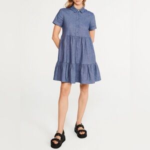 Claudie Pierlot Chambray Dress